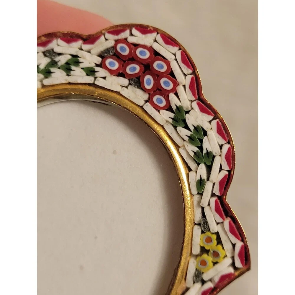 Early 20th century Micro Mosaic Picture Frame, Italy, possibly Antique